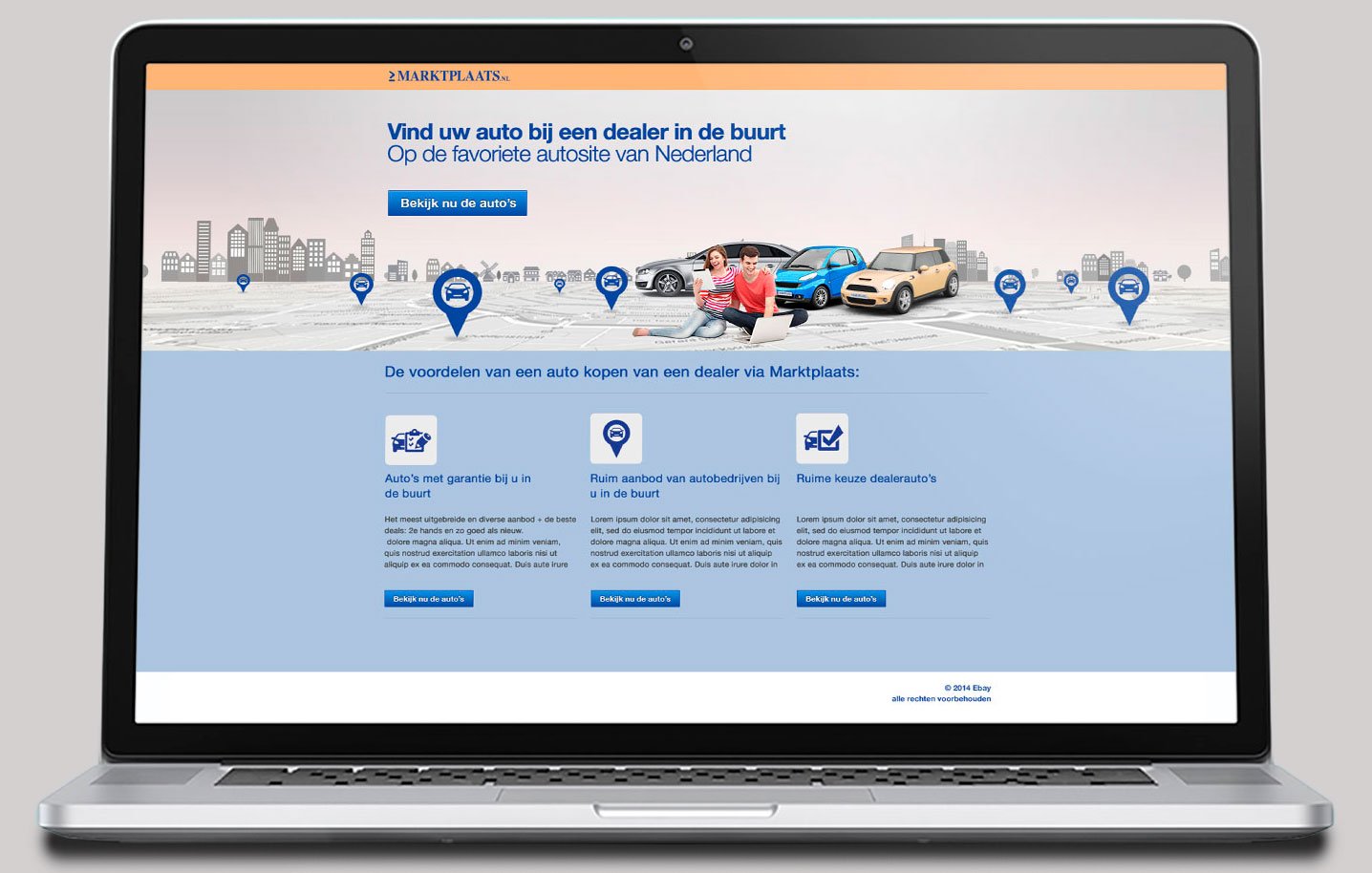 Marktplaats website